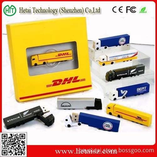 1GB/2GB/4GB/8GB International Express Car Shape USB Flash Drive with H2 Test